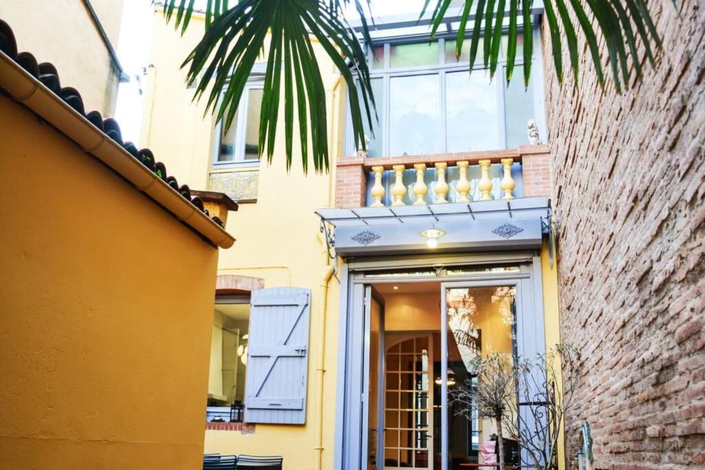 圖盧茲Toulousaine De Standing - Garage - Cour - Cinema别墅 外观 照片